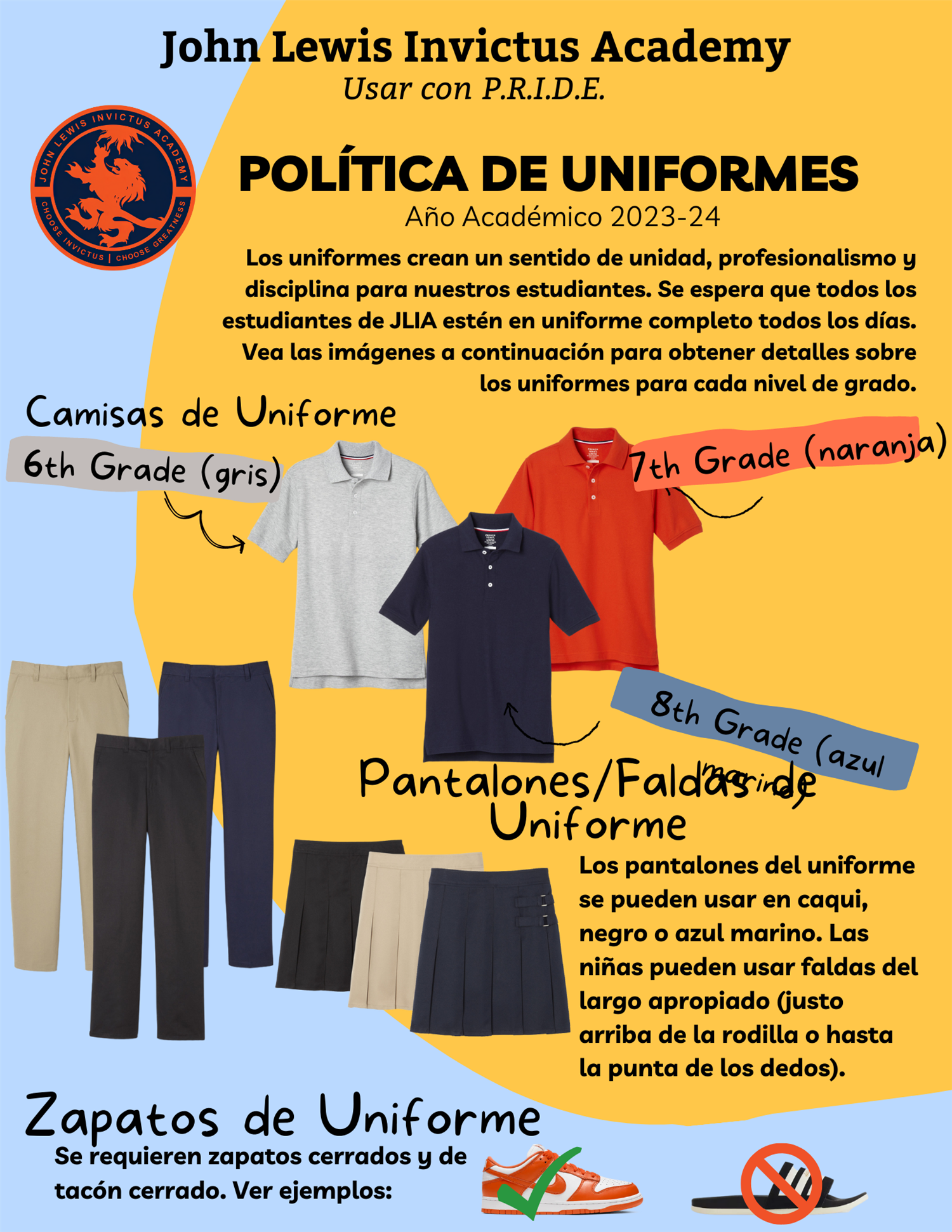 Uniform Policy espanol